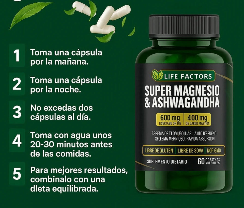 Super Magnesio + Ashwagandha